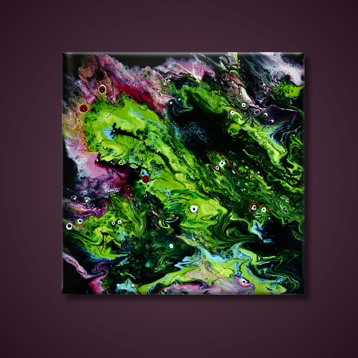 Creatures of Matcha | Original Canvas Painting