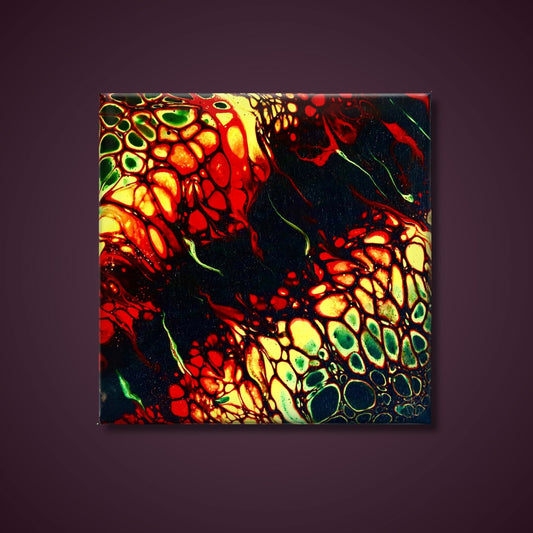 When Darkness Merges | Original Canvas Painting